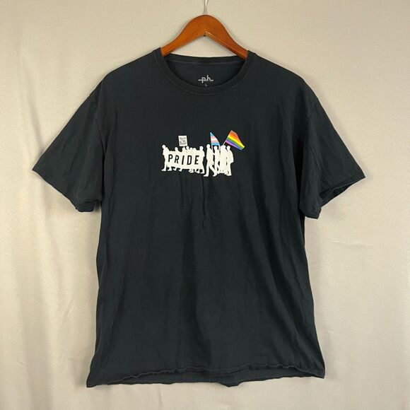 The Phluid Project "Break The Binary" Pride T-Shirt Black Size LG Pride Month - Picture 2 of 5